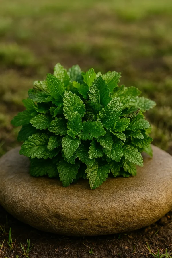 Ramillete de hierbabuena fresca