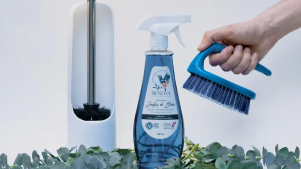 Jabón ecológico para juntas de baño Sienova de 500 ml, libre de químicos, ideal para una limpieza profunda y sostenible en el hogar.