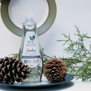 Detergente lava loza eco-sostenible Sienova de 500 ml, libre de químicos y amigable con el ambiente, ideal para quienes buscan productos biodegradables.
