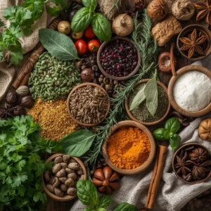 Especias y aromáticas